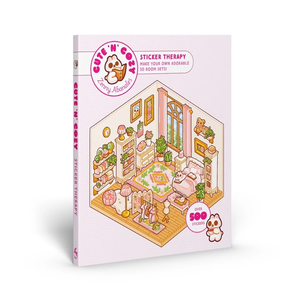 Cute 'n' Cozy Sticker Therapy: Make Your Own Adorable 3D Room Sets